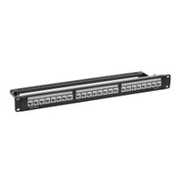 Патч-панель 19'',1U,CAT5E, 24 модуля RJ45, неэкранир ованная (DKC) RN5PPU24