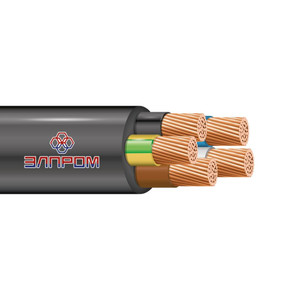 Кабель силовой гибкий КГВВнг(А)-LS  5х6-220/380-3 ТРТС (Элпром)