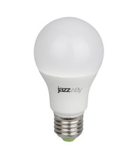 Лампа светодиодная LED 9Вт A60 Е27 для растений (JazzWay) 5002395