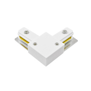 Коннектор белый L-обр. PTR CL-WH (JazzWay) 5010840
