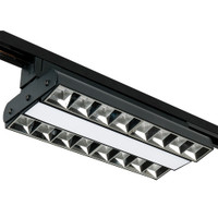 Светильник светодиодный трековый на шинопровод черный ДПО-60Вт IP40 4000К PTR 1732 (JazzWay) 5039599