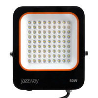 Прожектор светодиодный ДО-50 Вт 6500К 4500 Лм IP65 PFL-V 185-260В угол светораспределения 100 градусов -40... +50 градусовС литой алюминий индекс Ra>80 (JazzWay) 5039735