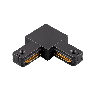 Коннектор черный (пластик) L- обр. PTR P CL-BL (JazzWay) 5052116