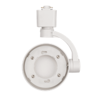 Светильник светодиодный трековый на шинопровод ДПО GX53 PTR 32 WH 230 В IP20 без лампы белый корпус (JazzWay) 5052178