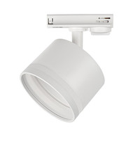 Светильник светодиодный трековый на шинопровод ДПО GX53PTR 31 GX53 WH 230 В IP20 без лампы белый корпус (JazzWay) 5052215
