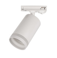 Светильник светодиодный трековый на шинопровод ДПО GX10 PTR 38 GU10 WH 230 В IP20 без лампы белый корпус (JazzWay) 5052253