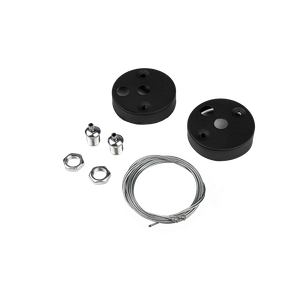 Комплект креплений PSO-01 S-2x1.0 м BLACK для подвесного монтажа (JazzWay) 5052314