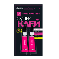 Супер-клей прозрачный GSp- 3x 2 BL-2 3г ФАZА (ФАZА) 5058415