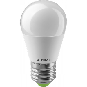 Лампа светодиодная LED 10вт E27 дневной матовый шар PROMO (ОНЛАЙТ) 90114