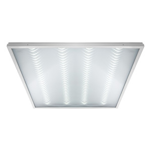 Панель светодиодная ДВО-40w 595х595х19 4000К 3100Лм c блоком аварийного питания 1ч призма IP40 LED (FERON) AL2119 51161