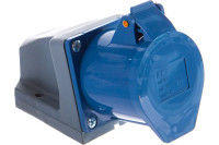 Розетка кабельная 32А 2Р+E IР44 на поверхность 250В 123 (IEK) PSR11-032-3