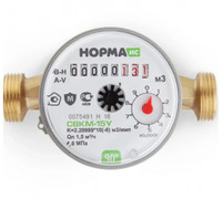 Счетчик универсальный 1/2' без комплекта присоединения с ОК СВКМ-15У (Норма ИС) УФ-00001248