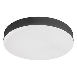 Светильник светодиодный ДПО-12w 4000K 960Лм черный IP44 (FERON) AL266 51298