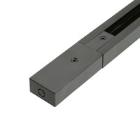 Шинопровод для трековых светильников 3м черный квадратный (в наборе токовод заглушка крепление) (FERON) CAB1007 51892