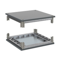Комплект, крыша и основание, для оцинкованных шкафов CQE, 300X800 мм (DKC) R5GTB38