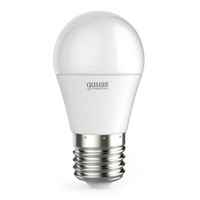 Лампа светодиодная LED 12 Вт 880 лм 3000К шар P45 теплый E27 AC 220В Elementary Gauss (GAUSS) 53212