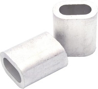 Зажим алюминиевый 6мм DIN3093 для троса (Партнер) 18801