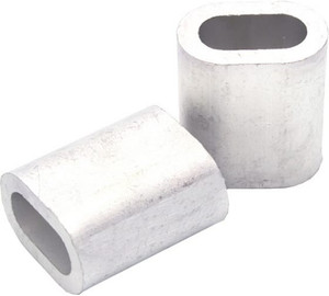 Зажим алюминиевый 5мм DIN3093 для троса (Партнер) 18800