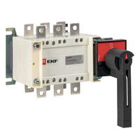 Рубильник-переключатель 160A 3P c рукояткой управления для прямой установки PowerSwitch PROxima (EKF) pscs-160-3