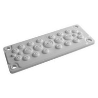 Ввод кабельный пластиковый IP65 25 отверстий пожаробезопасный V0 UL94 +130...-40 (DKC) R5HTC25