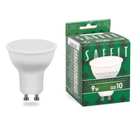 Лампа светодиодная LED 9вт 230в GU10 теплый (SAFFIT) SBMR1609 55148