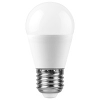 Лампа светодиодная LED 15вт Е27 дневной матовый шар (SAFFIT) SBG4515 55214