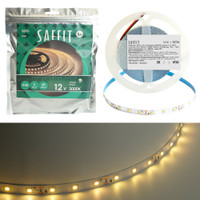 Лента светодиодная LEDх60/м 5м 6w/m 12в 3000К (SAFFIT) SST01 55237