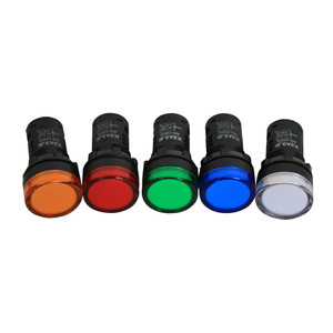 Лампа AD22DS(LED) матрица D22мм красный 230В- (КЭАЗ) 238566