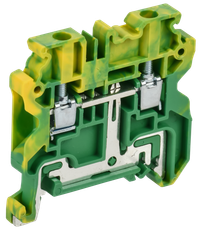 ARMAFIX Колодка клеммная CY4 PE винтовая 4мм2 проходная заземляющая Ex IEK (IEK) AF-CT30-01-K52-004-EX