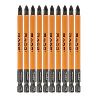 Биты магнитные S2 PH2 x 100 мм 10 шт (Rage) 554169