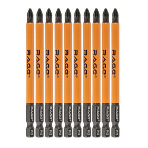 Биты магнитные S2 PH2 x 100 мм 10 шт (Rage) 554169