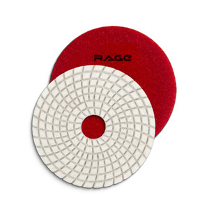 Круг шлифовальный алмазный гибкий 100 мм P100 черепашка для керамогранита АГШК мокрое шлифование (Rage) 558029