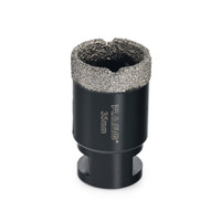 Коронка алмазная для УШМ по керамограниту по керамике 35 мм (Rage) 559522