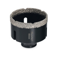 Коронка алмазная для УШМ по керамограниту по керамике 68 мм сухое сверление (Rage) 559524