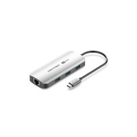 Мультифункциональный хаб USB Type C 6 в 1 (Vention) TQHHB