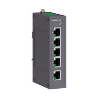 Промышленный неуправляемый коммутатор, 5х10/100Base-T(X) портов RJ45, 12-48В DC/18-30В AC, с резервированием (DKC) N1000-5T-P2
