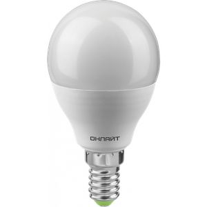 Лампа светодиодная 12вт OLL-G45-12-230-6.5K-E14-FR (ОНЛАЙТ) 90062