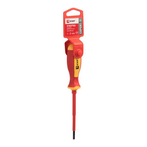 Отвертка Expert SL4x100 мм 1000В (EKF) sl-4-100-exp-in