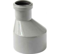 Переход 110x50 эксцентрический, канализационный (Valfex) 25110050