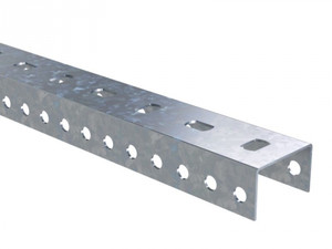 П-образный профиль PSM, L2000, толщ.2,5 мм, INOX 304 (DKC) IBPM2920C