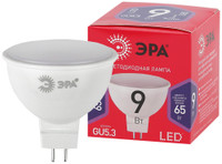 Лампа светодиодная LED 9 Вт 720Лм 6500К софит холодный GU5.3 220-240В LED MR16-9W-865-GU5.3 Red Line (ЭРА) Б0045353