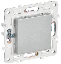 SKANDY Заглушка с суппортом SK-C01S серебряный IEK (IEK) SK-PL10-K23