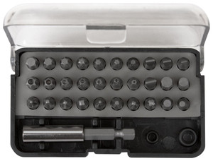 Набор бит 31 шт (30 шт CrV бит + адаптор с защелкой) (FIT) 57854