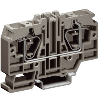 Зажим проходной HMM.16/GR 16 кв.мм серый QUADRO (DKC) ZHM340GR