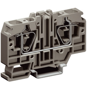 Зажим проходной HMM.16/GR 16 кв.мм серый QUADRO (DKC) ZHM340GR