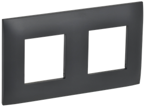 SKANDY Рамка 2-местная SK-F02T титан IEK (IEK) SK-M22-K48