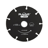 Диск отрезной пильный 125 мм универсальный для УШМ (Rage) 594325