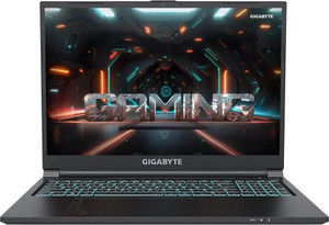 Ноутбук G6 KF Intel Core i7-13620H, 16Gb, SSD 1Tb, RTX4060 8Gb, 1920x1200, 16'', IPS, FHD+, 165Hz, NoOS, Black (GIGABYTE) KF-H3KZ894KD