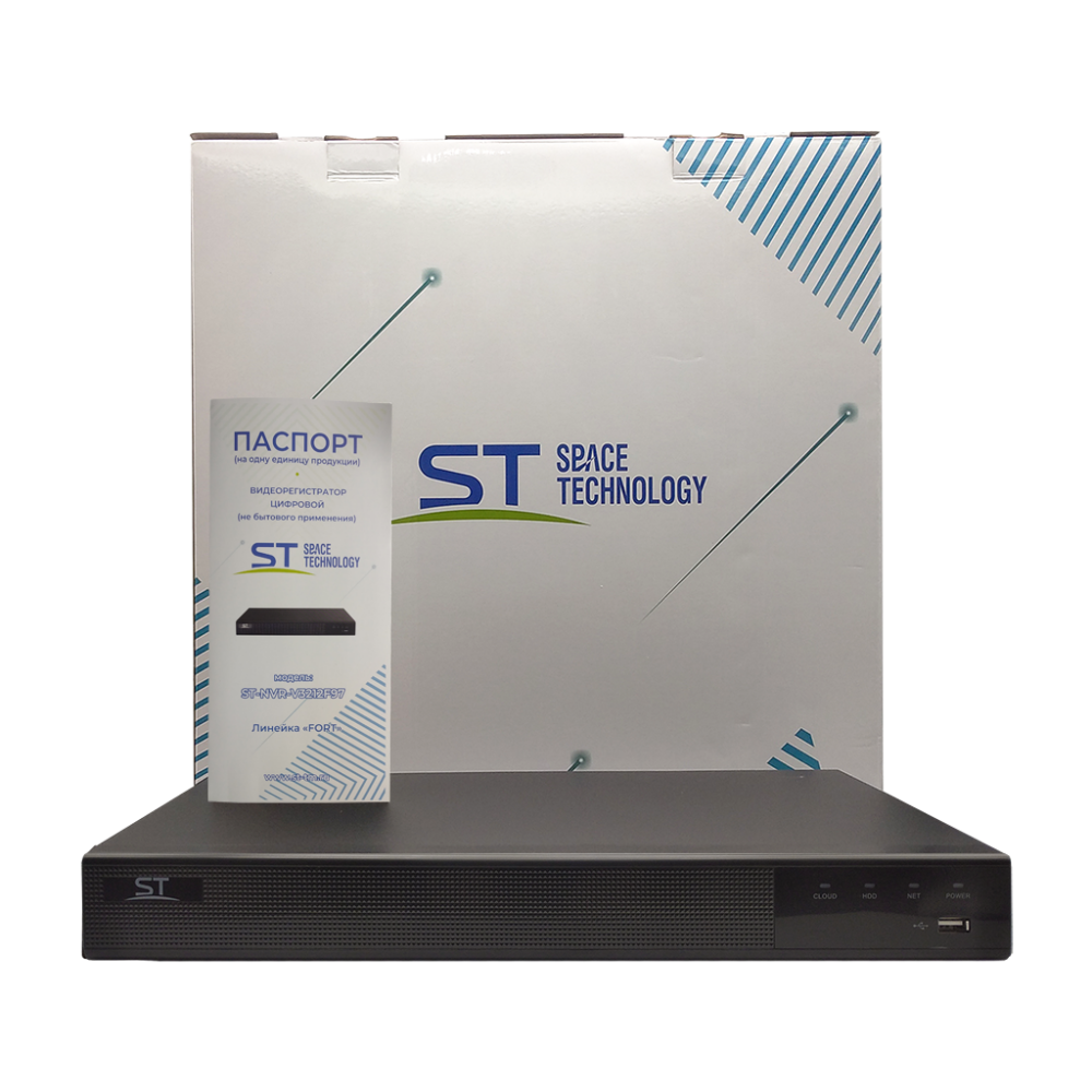 Видеорегистратор IP 32-канальный до 12Mp  2 HDD (Space Technology) ST-NVR-V3212F97 FORT