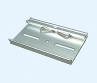 Замок для крепления S-15, S-25, SP-100, SP-150, SP-200, SP-75 на DIN-рейку, алюм. (Mean Well) DRP-02